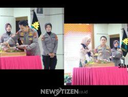 Kapolda Gorontalo Bersama Ibu Asuh Polwan Turut Meriahkan Syukuran Hari Jadi Polwan ke-77
