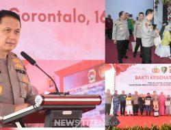 Polri Hadir dengan Hati: Bakti Kesehatan Wujud Kepedulian Nyata untuk Warga Gorontalo