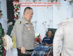 Sinergi Kemanusiaan TNI–Polri: Dari Keamanan ke Kepedulian untuk Gorontalo Sehat