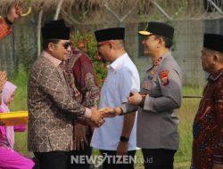 Sakralnya Mopotilolo: Kapolda Gorontalo Sambut Menteri dan Wamen dengan Adat Kehormatan