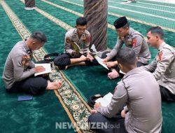 Mengaji Bersama, Cara Samapta Polda Gorontalo Perkuat Iman dan Moral Anggota