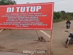 Tambang Galian C di Srigading Mojokerto Diduga Gunakan BBM Subsidi, Warga Lakukan Penolakan Keras