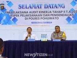 Itwasda Kawal Reformasi Birokrasi: Polres Pohuwato Jalani Audit Pelaksanaan dan Pengendalian