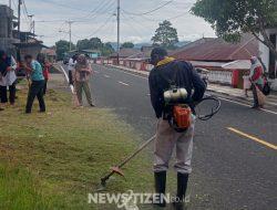 Sambut Acara Syukuran Sultan Zainal Abidin Syah Pahlawan Nasional, Pemerintah Kelurahan Gurabati Gelar Kerja Bakti