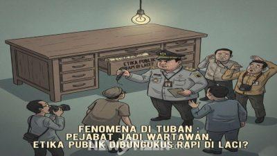 Fenomena di Tuban: Pejabat Jadi Wartawan, Etika Publik Dibungkus Rapi di Laci?