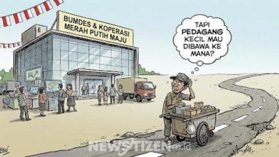 BUMDes & Koperasi Merah Putih Maju, Tapi Pedagang Kecil Mau Dibawa ke Mana?”
