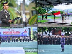 Polda Gorontalo Teguhkan Janji Pahlawan: Bekerja, Bergerak, dan Berdampak