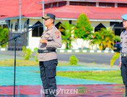 Kapolres Pohuwato Tekankan Disiplin Berlalu Lintas pada Apel Operasi Zebra Otanaha 2025