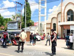 Menjaga Kekhusyukan Natal, Operasi Lilin Hadirkan Rasa Aman bagi Jemaat Gereja Imanuel Gorontalo