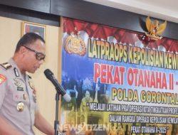 Dari Ruang Kelas ke Lapangan: Polda Gorontalo Matangkan Strategi Operasi Pekat Otanaha II 2025
