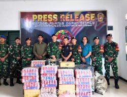 Miras Ilegal Rp30 Juta Digagalkan di Perbatasan RI–Malaysia, Negara Tunjukkan Taring di Jalur Tikus Nunukan