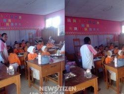 Keceriaan Siswa SD Saat Menikmati Makan Bergizi Gratis dari Polres Pohuwato
