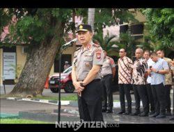 Disiplin dan Kesehatan Jadi Pesan Utama Kapolda Gorontalo Saat Pimpin Apel Pagi