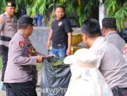Kapolres Pohuwato Turun Tangan, Pimpin Korve Bersama Wujudkan Gerakan Indonesia ASRI di Marisa