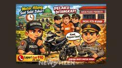 Quick Response Polisi: Pelaku Curanmor di Sipatana Berhasil Diamankan dalam Waktu Singkat