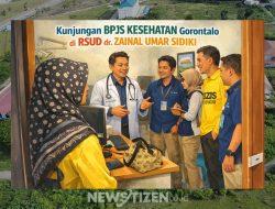 Tinjau Layanan Pasien JKN, BPJS Kesehatan Gorontalo Pererat Koordinasi dengan RSUD dr. Zainal Umar Sidiki