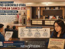 Paripurna DPRD Gorut Tegaskan Disiplin: BK Jatuhkan Sanksi Etik ke Dheninda Chairunisa