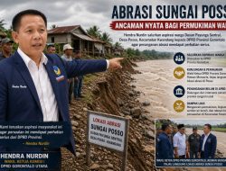 Abrasi Sungai Posso Mengancam Permukiman, DPRD Gorut Dorong Intervensi Provinsi