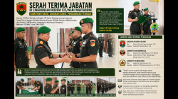 Rotasi Strategis TNI AD di Gorontalo: Danrem 133/NW Pimpin Sertijab Tiga Jabatan Kunci