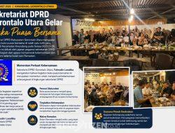 Perkuat Soliditas Internal, Sekretariat DPRD Gorontalo Utara Gelar Bukber Penuh Keakraban