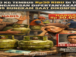 LPG 3 Kg Tembus Rp30 Ribu di Tuban, Pengawasan Dipertanyakan: Kadis Bungkam Saat Dikonfirmasi