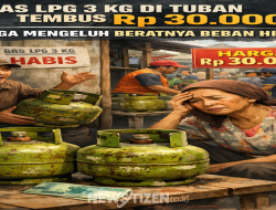 Gas LPG 3 Kg di Tuban Tembus Rp30 Ribu, Warga Mengeluh Beratnya Beban Hidup