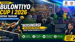 Bulontiyo Cup I Jadi Panggung Talenta Muda, Sepak Takraw Gorut Bangkit dari Desa
