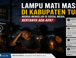 Lampu Mati Massal di Tuban Bikin Heboh, Warga Serbu Media Sosial: “Ada Apa Ini?”