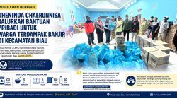 Dheninda Chaerunnisa Hadir di Tengah Duka Warga Biau, Salurkan Bantuan Pribadi untuk Korban Banjir