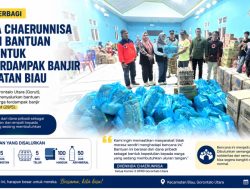 Dheninda Chaerunnisa Hadir di Tengah Duka Warga Biau, Salurkan Bantuan Pribadi untuk Korban Banjir