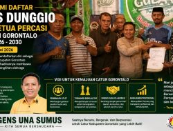 Yunus Dunggio Resmi Daftar Calon Ketua Percasi Kabupaten Gorontalo, Bawa Semangat Kebangkitan Catur