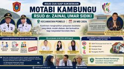 RSUD ZUS Hadir Lebih Dekat, Layanan Dokter Spesialis Warnai Motabi Kambungu di Ponelo