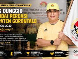 Yunus Dunggio Nahkodai Percasi Kabupaten Gorontalo, Era Baru Kebangkitan Catur Dimulai