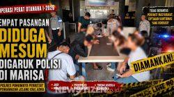 Empat Pasangan Diduga Mesum Digaruk Polisi di Marisa, Operasi Pekat Pohuwato Sasar Penyakit Masyarakat Jelang Idul Adha