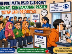 Pelayanan Poli Mata RSUD ZUS Gorut Meningkat, Kenyamanan Pasien Tetap Jadi Prioritas