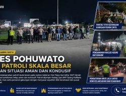 Polres Pohuwato Hadir di Tengah Masyarakat, Malam Takbiran Iduladha 1447 H Berlangsung Aman dan Kondusif