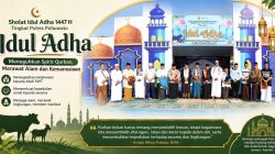 Khidmat Idul Adha di Mapolres Pohuwato, Spirit Kurban Digaungkan untuk Menumbuhkan Kepedulian dan Ketakwaan