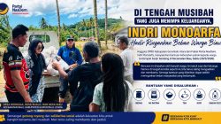 Di Tengah Musibah yang Juga Menimpa Keluarganya, Indri Monoarfa Hadir Ringankan Beban Warga Biau