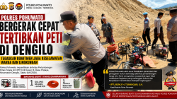 Polres Pohuwato Bergerak Cepat Tertibkan PETI di Dengilo, Tegaskan Komitmen Jaga Keselamatan Warga dan Lingkungan