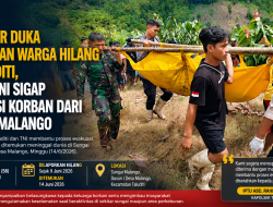 Berakhir Duka Pencarian Warga Hilang di Taluditi, Polri-TNI Sigap Evakuasi Korban dari Sungai Malango