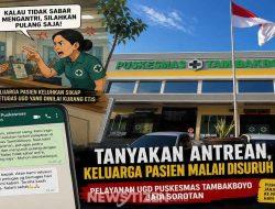 Pelayanan Puskesmas Tambakboyo Dipertanyakan, Keluarga Pasien Mengaku Diusir Saat Tanyakan Antrean