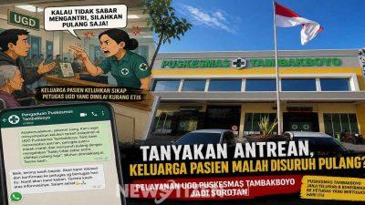 Pelayanan Puskesmas Tambakboyo Dipertanyakan, Keluarga Pasien Mengaku Diusir Saat Tanyakan Antrean