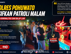 URC Polres Pohuwato Intensifkan Patroli Malam, Tekan Potensi Kriminalitas dan Balap Liar