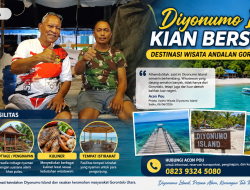 Diyonumo Island Kian Bersolek, Destinasi Wisata Andalan Gorontalo Utara Semakin Diminati Wisatawan