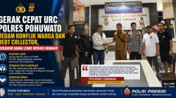 Gerak Cepat URC Polres Pohuwato Redam Konflik Warga dan Debt Collector, Berakhir Damai Lewat Mediasi Humanis