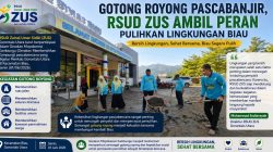 Gotong Royong Pascabanjir, RSUD ZUS Ambil Peran Pulihkan Lingkungan Biau