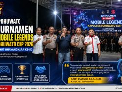 Kapolres Pohuwato Rangkul Generasi Digital, Turnamen Mobile Legends Jadi Wadah Lahirkan Atlet E-Sport Berprestasi