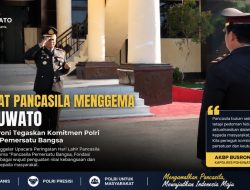 Semangat Pancasila Menggema di Pohuwato, Kapolres Busroni Tegaskan Komitmen Polri Humanis dan Pemersatu Bangsa