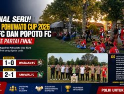 Dari Lapangan Hijau ke Panggung Persatuan, Kapolres Pohuwato Cup Satukan Pemerintah, Polri dan Pecinta Sepak Bola