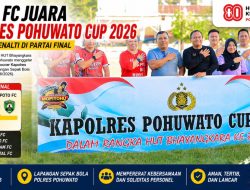 Drama Adu Penalti Warnai Final Kapolres Pohuwato Cup 2026, REBAH FC Tampil Sebagai Raja Mini Soccer
